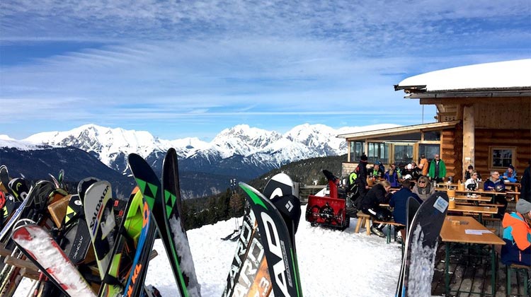 Sonnenskilauf Ötztal