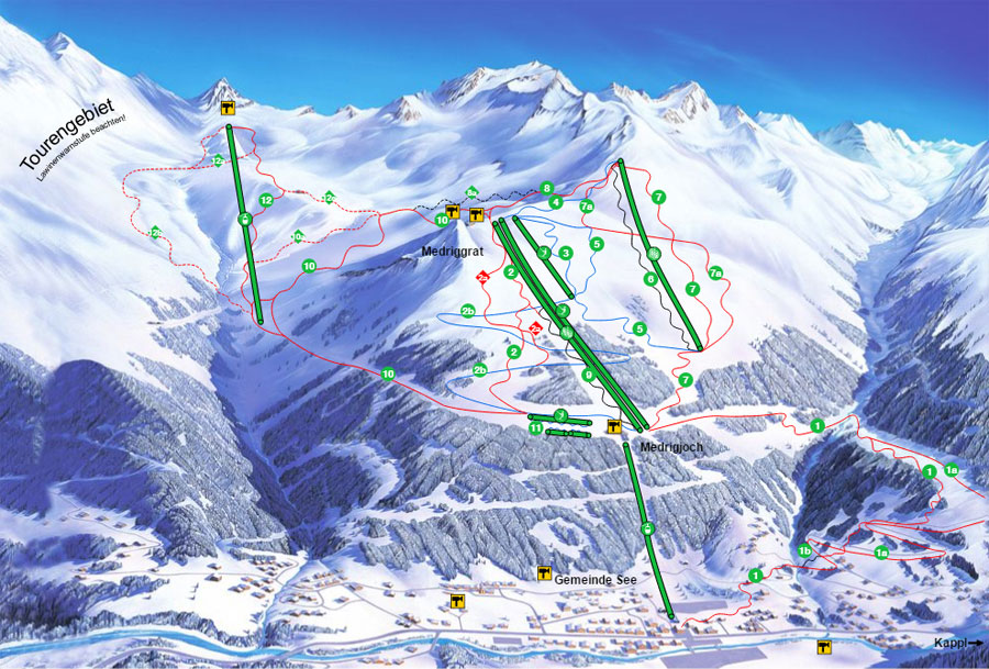 Skigebiet See / Paznaun-Ischgl
